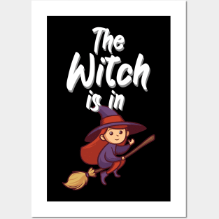 The witch is in Posters and Art